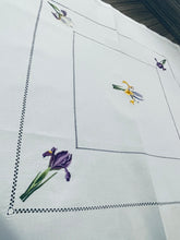 Load image into Gallery viewer, IRIS FLOWER - HEMSTITCH