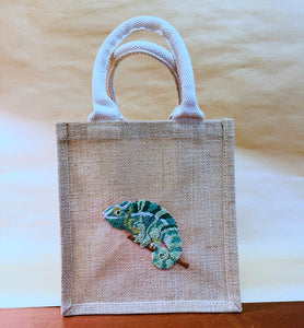 GECKO -GREEN - FRENCH KNOT
