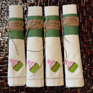 CUPCAKE - PINK GREEN