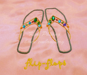 Flip flop shoes
